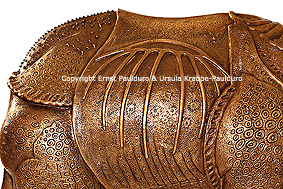 D�rer Rhinozeros in Bronze von Ernst Paulduro